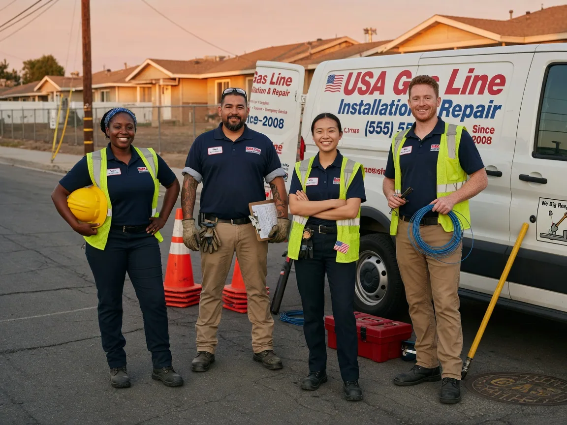 Gas Line Installation company in Hermitage, PA